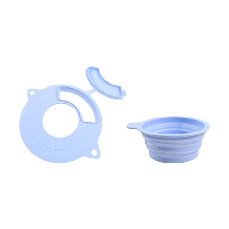

Practical flexible Cooking Set Includes Pour Control Cover And Convenient Measuring Cup синій