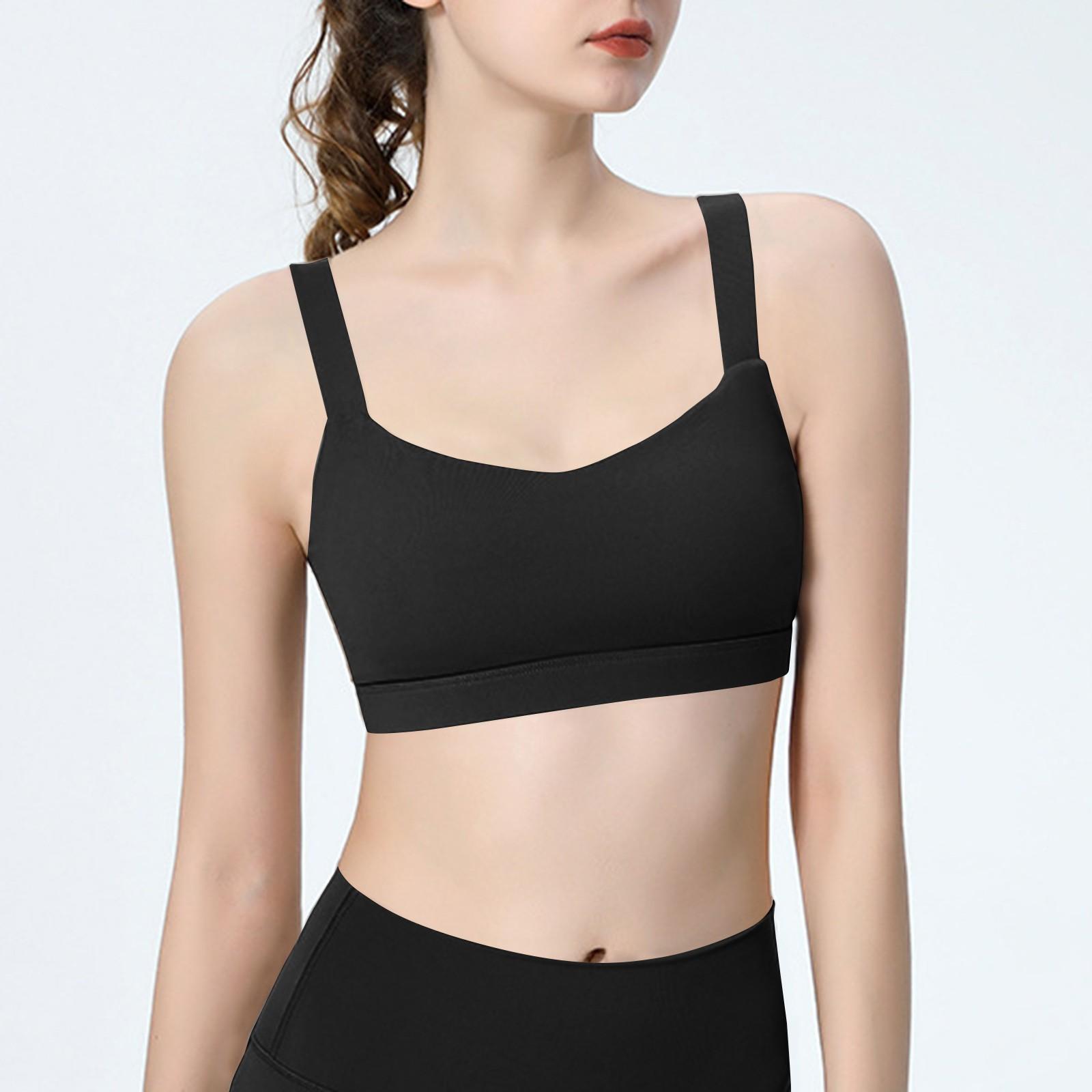 

Женский спортивный бюстгальтер с Y-образной спинкой - мягкий, с низкой ударной вязкостью, спагетти, тонкий топ для занятий йогой L