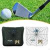 Golf Putter Cover Club Protector Comfortable Lining Portable Gift for Men Accessories Fits Most