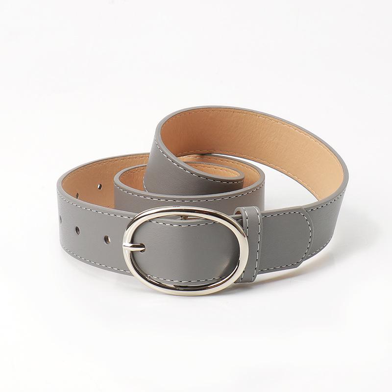 High-Grade PU Women’s Pin Buckle Belt - Fashionable, Versatile Jean Accessory