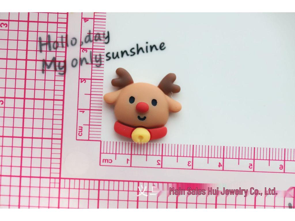 Handgefertigte Weihnachtsdekorationen aus Harz: DIY Dekorations-Aufnäher & Cremekleber Geschenkbox Set