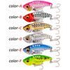 7G Full Swim Layer VibLure Bait Metal Spinner Fake Bionic Bait for Long Casting Freshwateishing Special for Bass And Perch 4.2CM