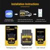 V020 Bluetooth 4.0 2 Car Fault Diagnostic Tool Code Reader For Ios Android Pc Ii Scanner Read&Clear The Fault Codes