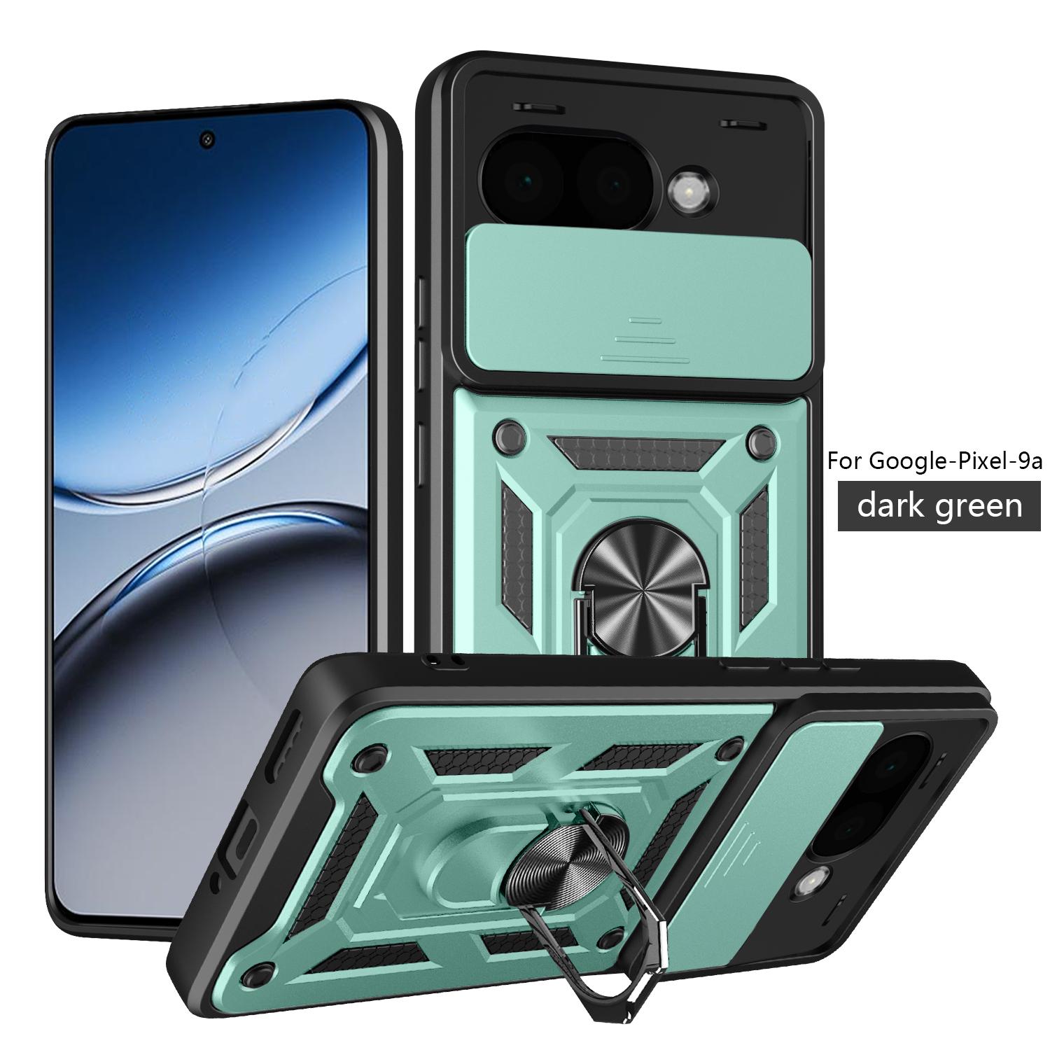 

Чехол для Google Pixel 9A Чехол для Google Pixel 10A Pixel 10A Держатель с магнитным кольцом Бронированный чехол для телефона Защита камеры сдвижной задняя крышка Google Pixel 9a