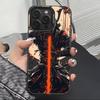 Personalized Japanese B-Bushido Phone Case For iPhone 17,16,15,14,13,12,11 Plus,Pro Max,XS,Colored Silver Plated Inside Cover