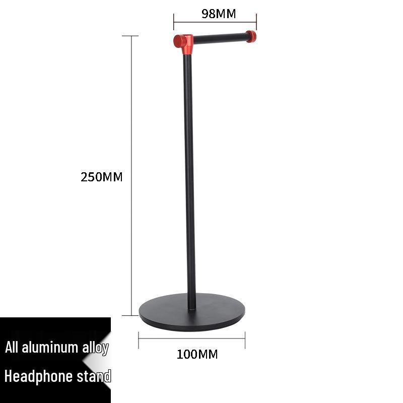 Aluminum Desktop Headset Stand with Anti-Slip Base