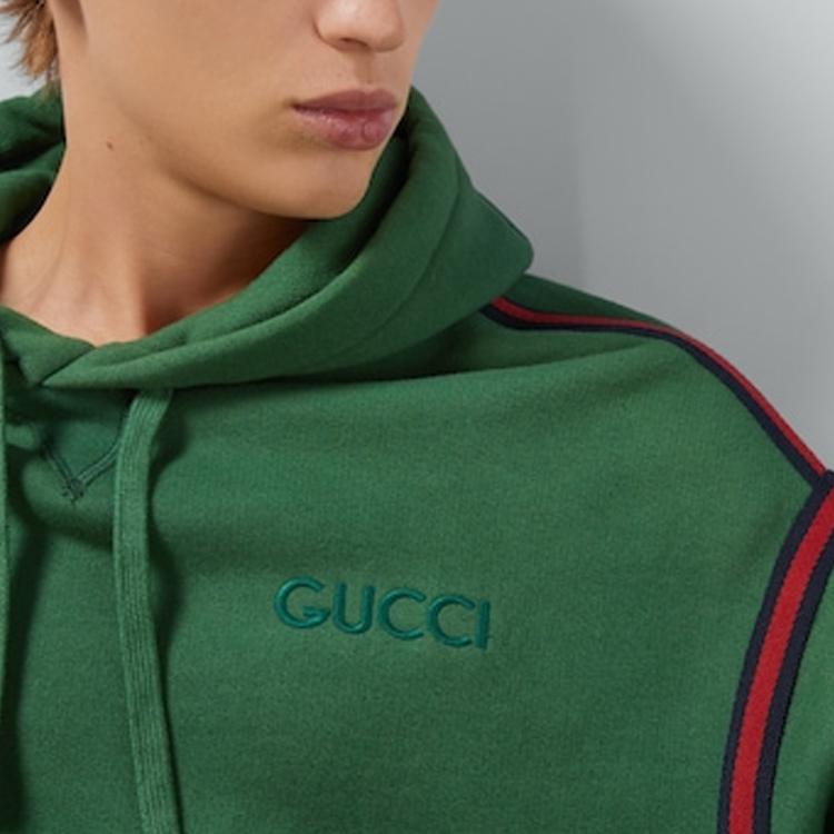 Gucci SS24 Sweatshirt Men's Green 768444-XJF3U-3754