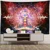 Seven Chakras Tapestry Wall Hanging Psychedelic Witchcraft Hippie Aesthetics Home Decor Meditation Room