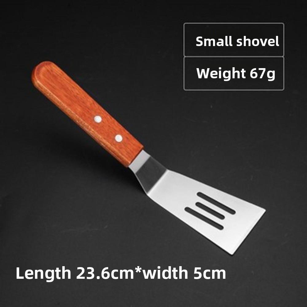 

Stainless Steel Cooking Spatula Steak Frying Grill Scraper New Pizza Peel Teppanyaki Cooking S-B