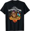 NEW LIMITED! Awesome People Born On Groundhog Day Birthday Tee - MADE IN USA