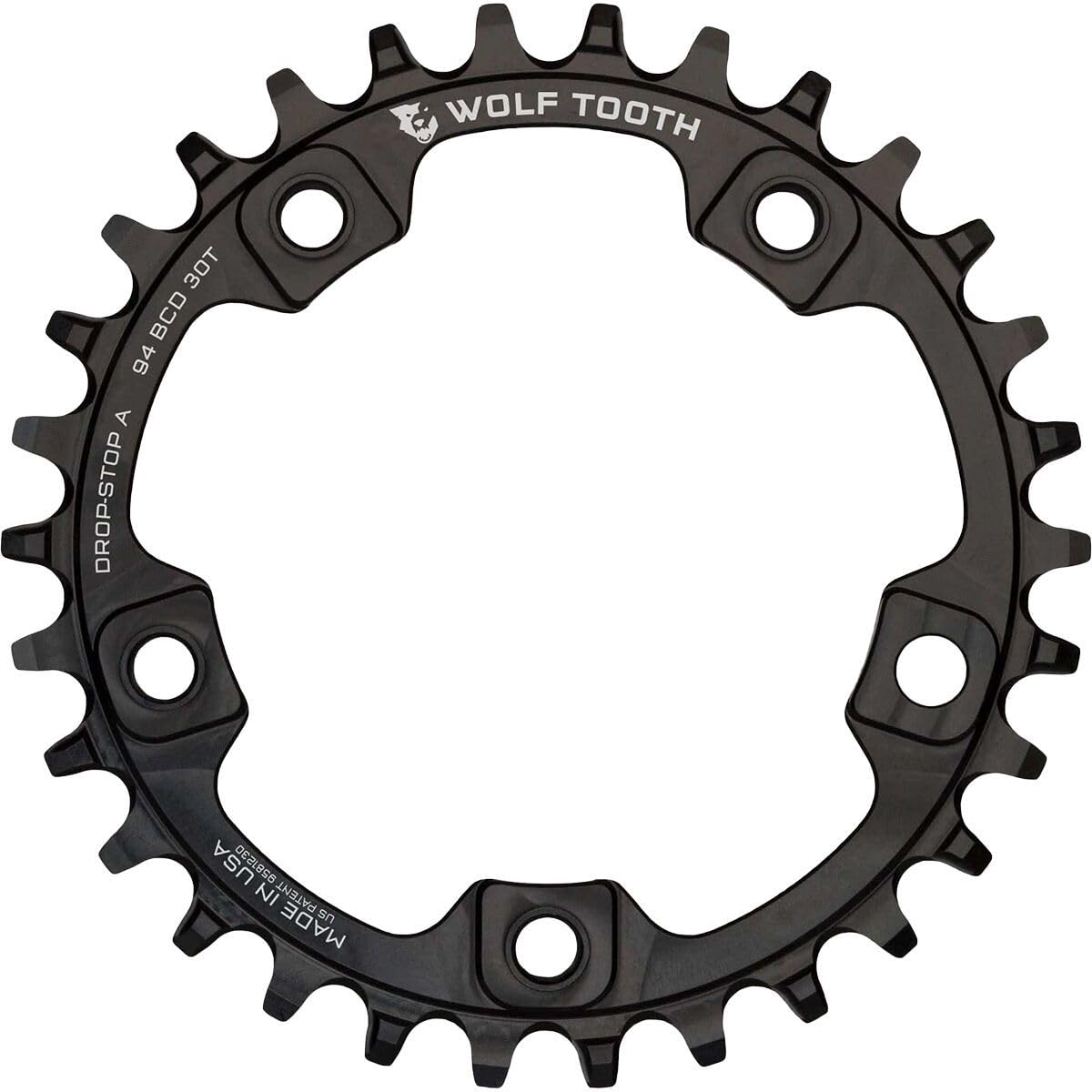 

Wolf Tooth 94 BCD Chainrings 94 x 32T Chainrings 5-Bolt -