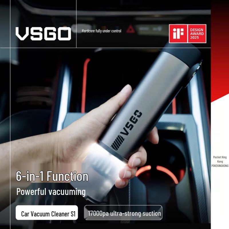 VSGO S1 Cordless Handheld Car Vacuum & Blower