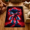Sonic Hedgehog Carpet Bath Mat Plush Rug Small Rug Living Room Rug Bedroom Rug Machine Washable