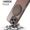 360° Rotating Bracket Magnetic Case for iPhone 17 16 15 13 11 14 12 Pro Max Matte Hard Acrylic Wireless Charge Protection Cover