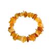 Genuine Baltic Sea Honey Amber Bracelet - Raw Amber in Irregular Shapes