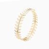 Hair Accessories Fashion Personality Gold Leaf Pearl Headband