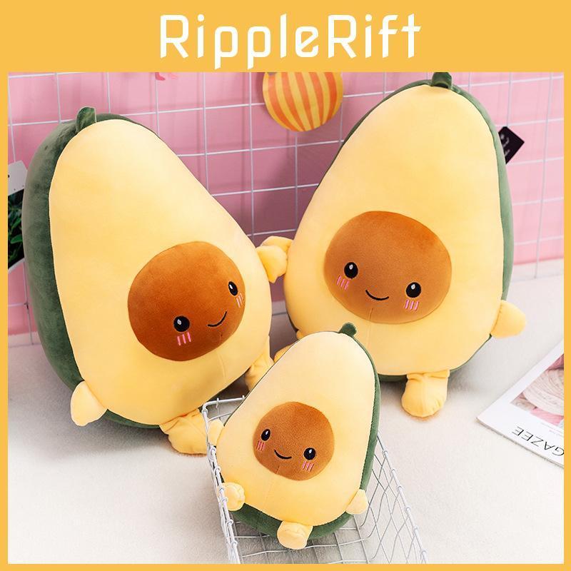 Fruit Plush Avocado Toy Cartoon Stuffed Dolls Bedroom Decoration Kids Gifts
