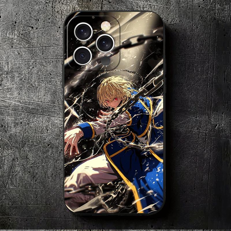 Hunter X-Hunters Kurapika Soft Phone Case for iPhone 16 16E 17 Air 15 Pro Max 14 Plus 13 Mini 11 12 7 Black Cover Back Shell