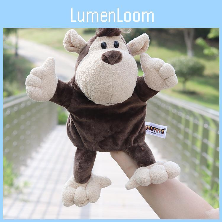 Hand Animal Jungle Puppet Pp Cotton Plush Toy Kids Classroom Play Gift Doll