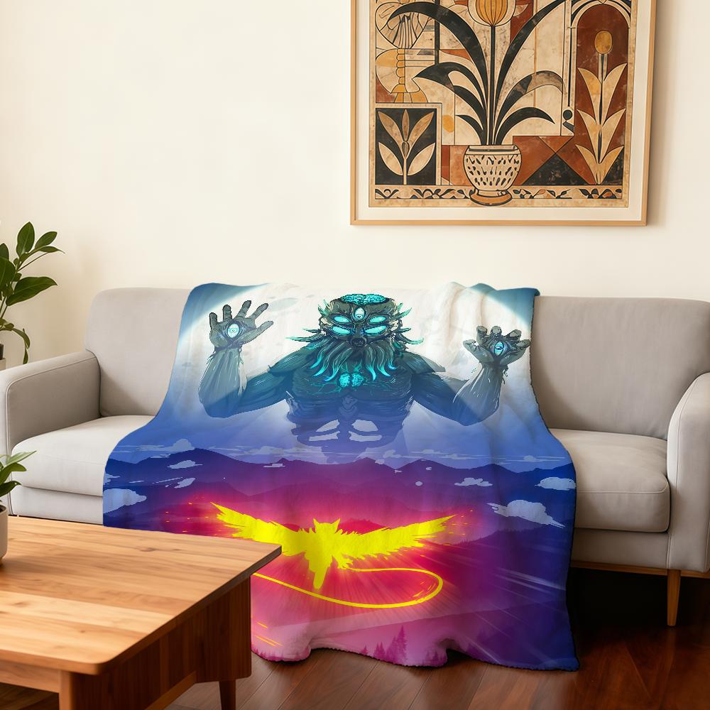

T-Terraria Game Blanket Super Warm Comfortable Plush Throw Blanket Child Home Sofa Bedroom Gift 30x40in