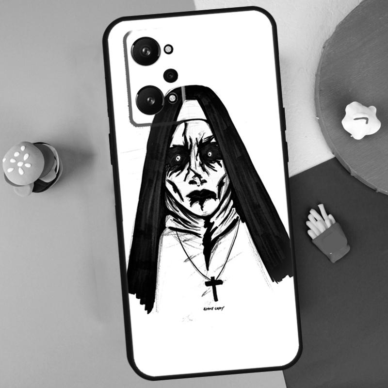 The Nun Valak Horror For Realme 14 13 12 10 11 Pro Plus GT 6 6T 5 GT7 Pro C55 C51 C21Y C25S C67 C75 C53 C61 Case