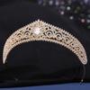 2026 European and American Alloy Bridal Crown, Inlaid with 3A Zircon Princess Crown Full of Diamonds Exquisite Wedding Headgear Accessories