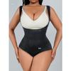 Women's Plus Simple Shapewear Bodysuit Plus Size Solid