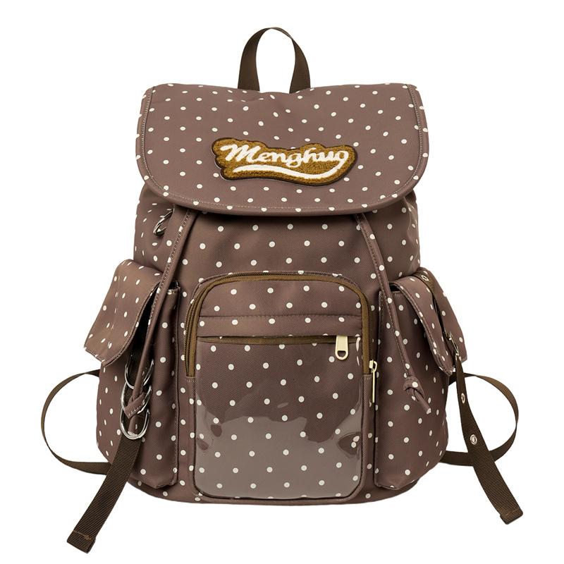 Print Backpack Women's Backpack College Style Schoolbag