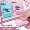 Small Cartoon Mini Stapler - Ideal for Office and School