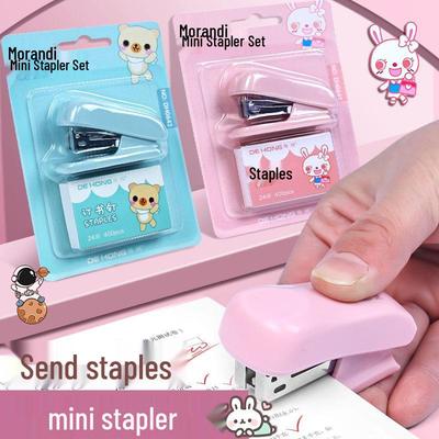 Small Cartoon Mini Stapler - Ideal for Office and School
