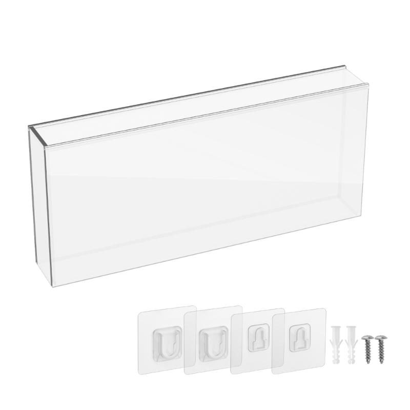 

Dustproof Acrylic Display Case For Lite Game Console Wall Mountable Slide Top Design With Secure Storage 1