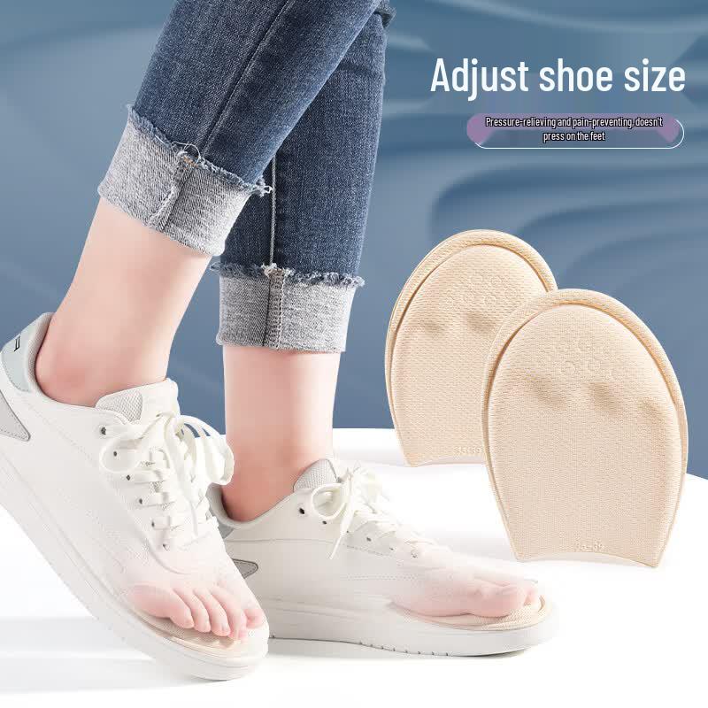 Maigaole Shoe Half-Size Forefoot Insoles 29-34 бежевый круглый носок