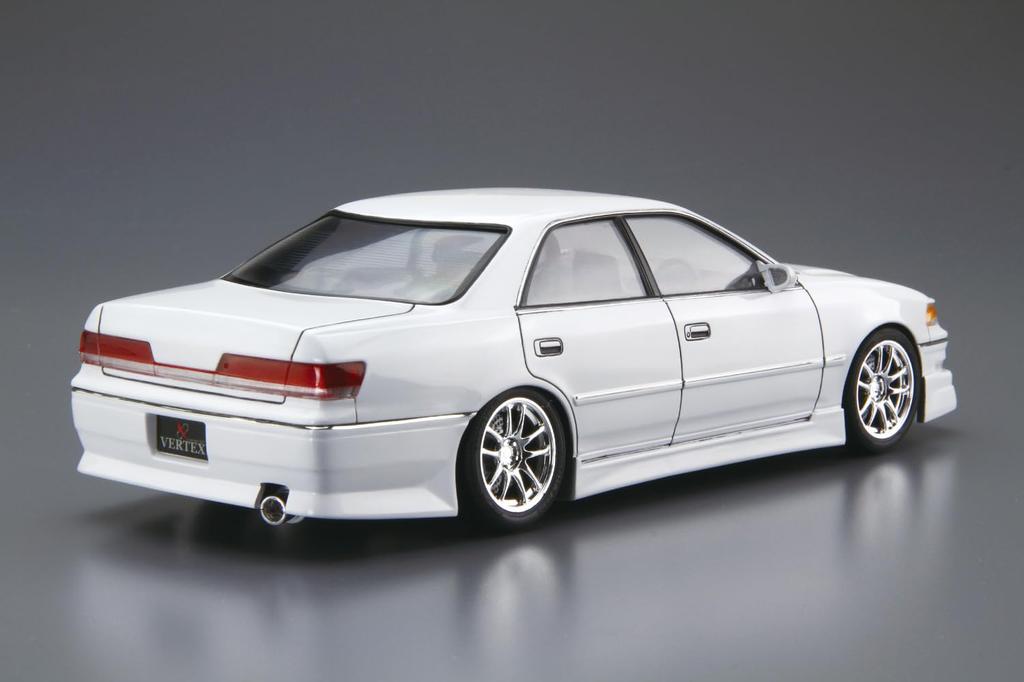 Aoshima Bunka Kyozai The Tuned Car VERTEX JZX100 Mark II Tourer V Scale Plastic Model (AOSHIMA) '98 (Toyota) 1/24