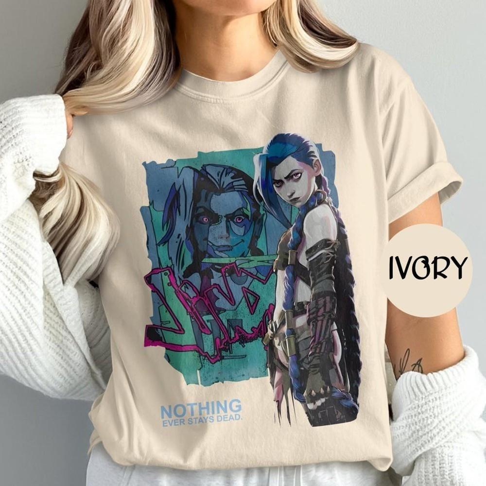 

Jinx Shirt, Lol Shirt, Ar-Cane Movie Shirt, You Got Jinxed Shirt, Game Shirt Unisex T-Shirt XXL