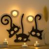 Three Little Kittens Candlestick Wall Hanging Silicone Mold - DIY Home Décor Candle Mold