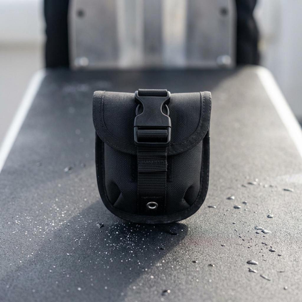2 Pieces Backplate Weight Pocket Nylon Quick Release Heavy Duty