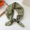 Paisley Flower Print Handkerchief Soft Cotton Linen Head Neck Scarves Hair Scarf Neckerchief Headscarves Square Scarf Headband