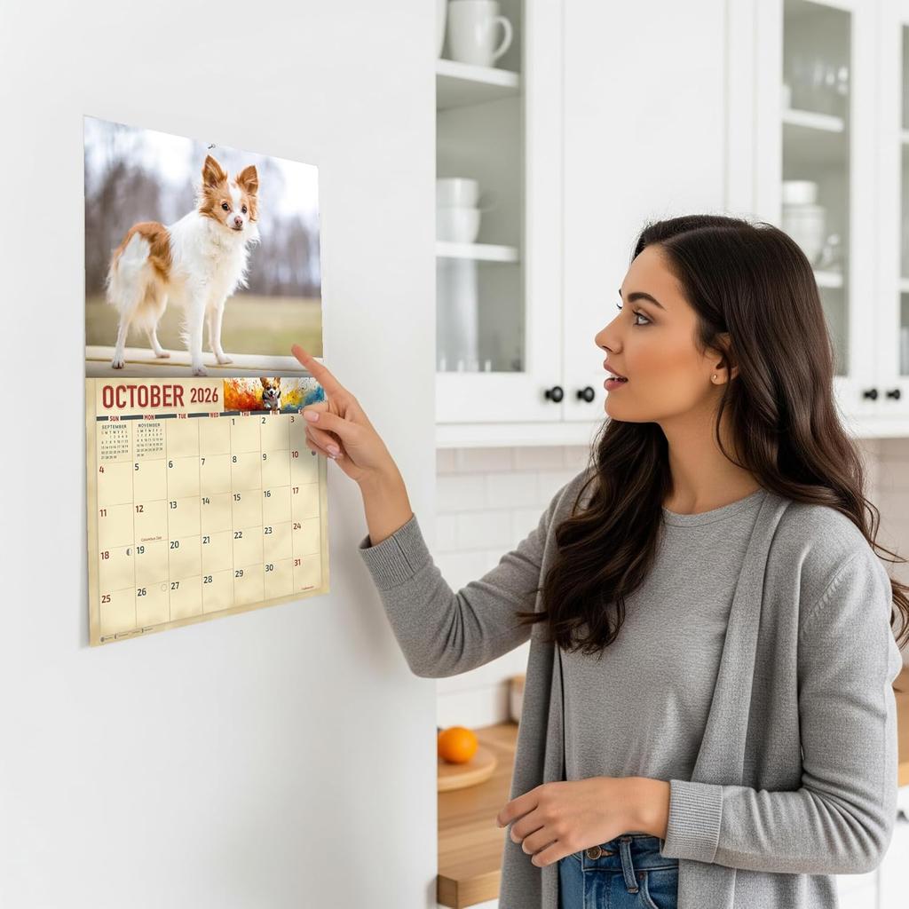 2026 Chihuahuas Dog Wall Calendar 16-Month X-Large Size 14x22, Dog Calendar by The KING Company-Monster Calendars