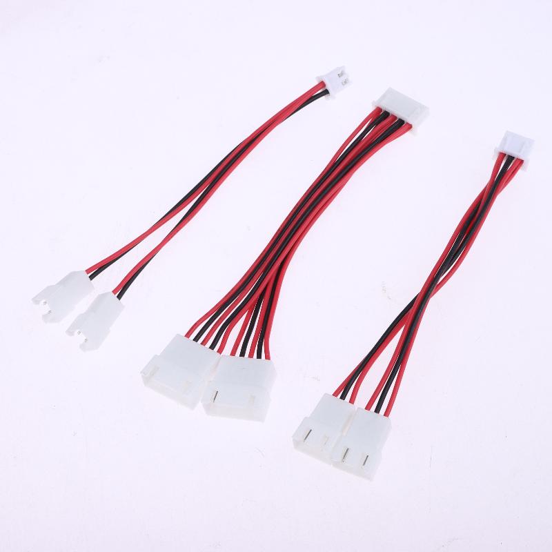Xh2.54Mm Y-Splitter Cable Male To 2 Female Connector 26Awg Power Extension Cord 2/3/4/5/6 Pin Splitter Cable Adapter