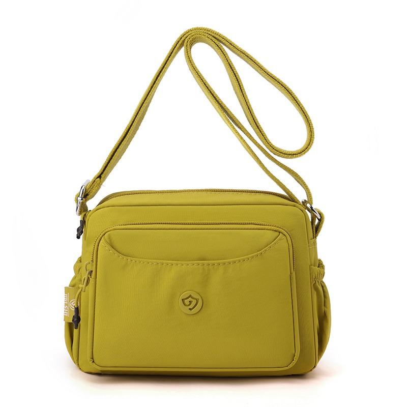 Nylon Cloth Bag Summer New Women's Bag Fashion Multi-layer Women's Casual Mother Bag Shoulder Messenger Bag