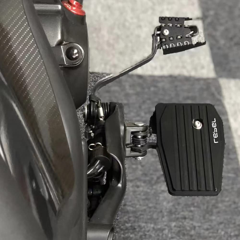 For Honda Rebel 250/500 Rebel 250/500 2017-2022 Step Board Widen Width Anti-Slip Pedals