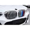 For BMW X3 G01 X4 G02 2018- ABS 3-Color Front Grille Grill Ring Cover Trim