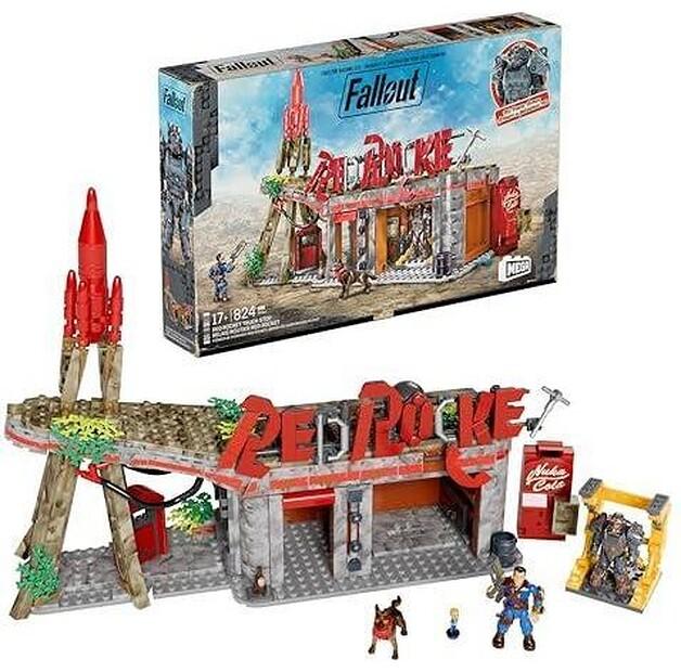 Plastic Construction Set MEGA Fallout Red Rocket Station HXT00