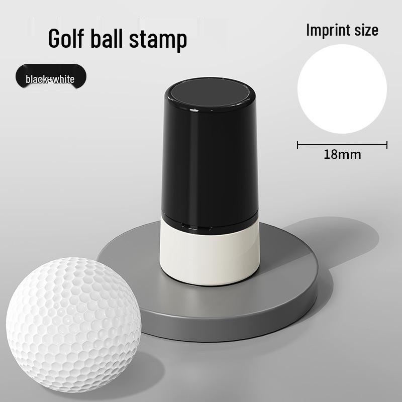 Quick-Dry Waterproof Golf Ball Marker Stamp - Various Patterns and Styles