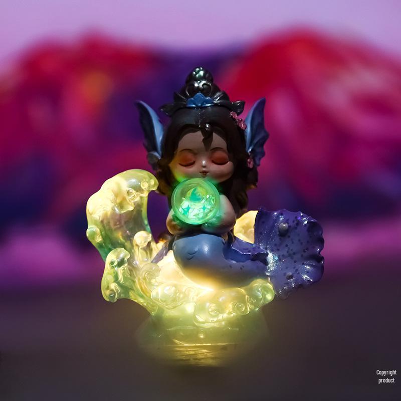 Dream Wanderer Spirit Beast Slepý box: Roztomilé pryskyřičné stolní ozdoby v různých stylech