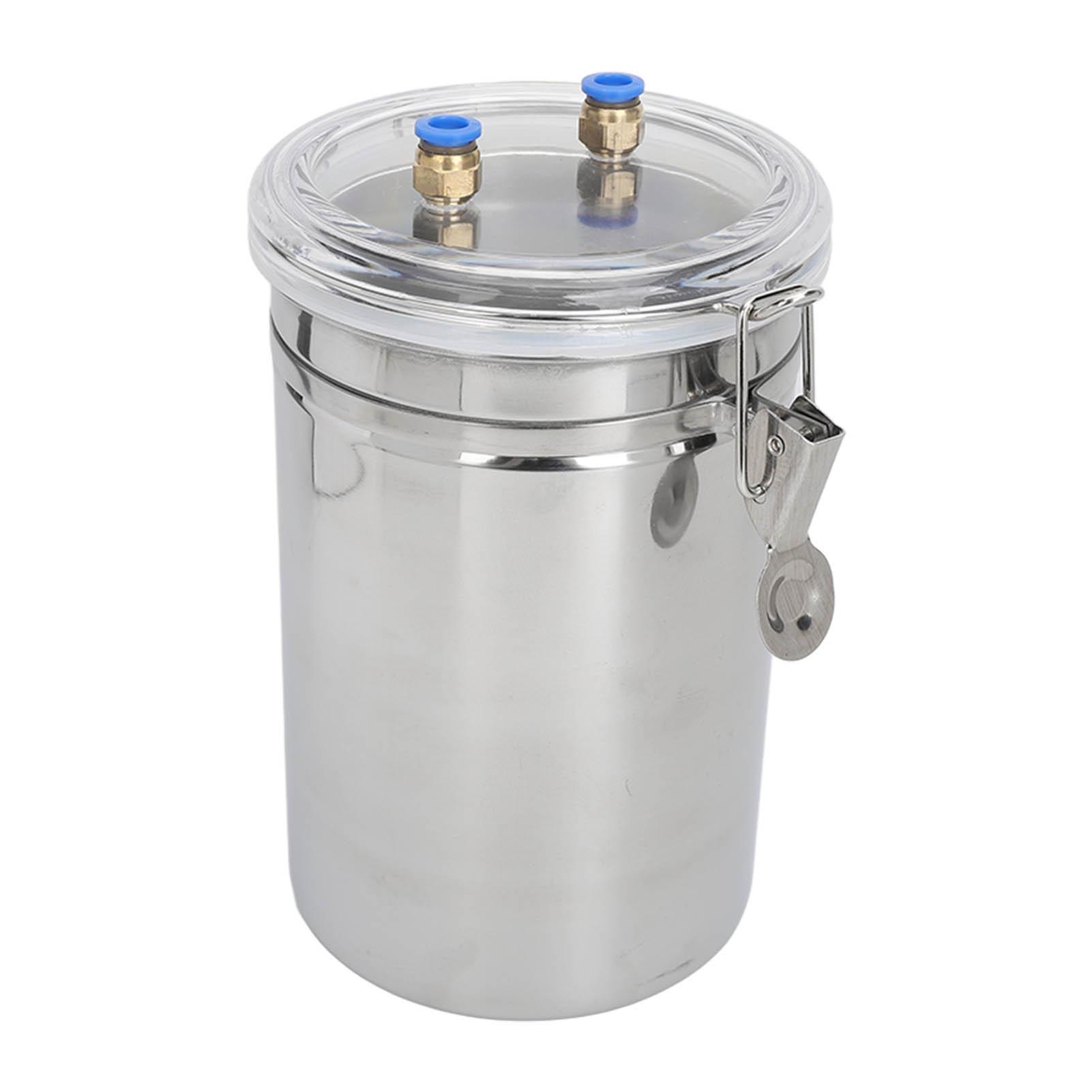 

Manual Milking Machine 2L Capacity Effort Saving Operation Stainless Steel Bucket Portable Milking Kit for Home Milking