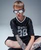 ZENDUST Glow Squad Football Jersey T-Shirt Navy