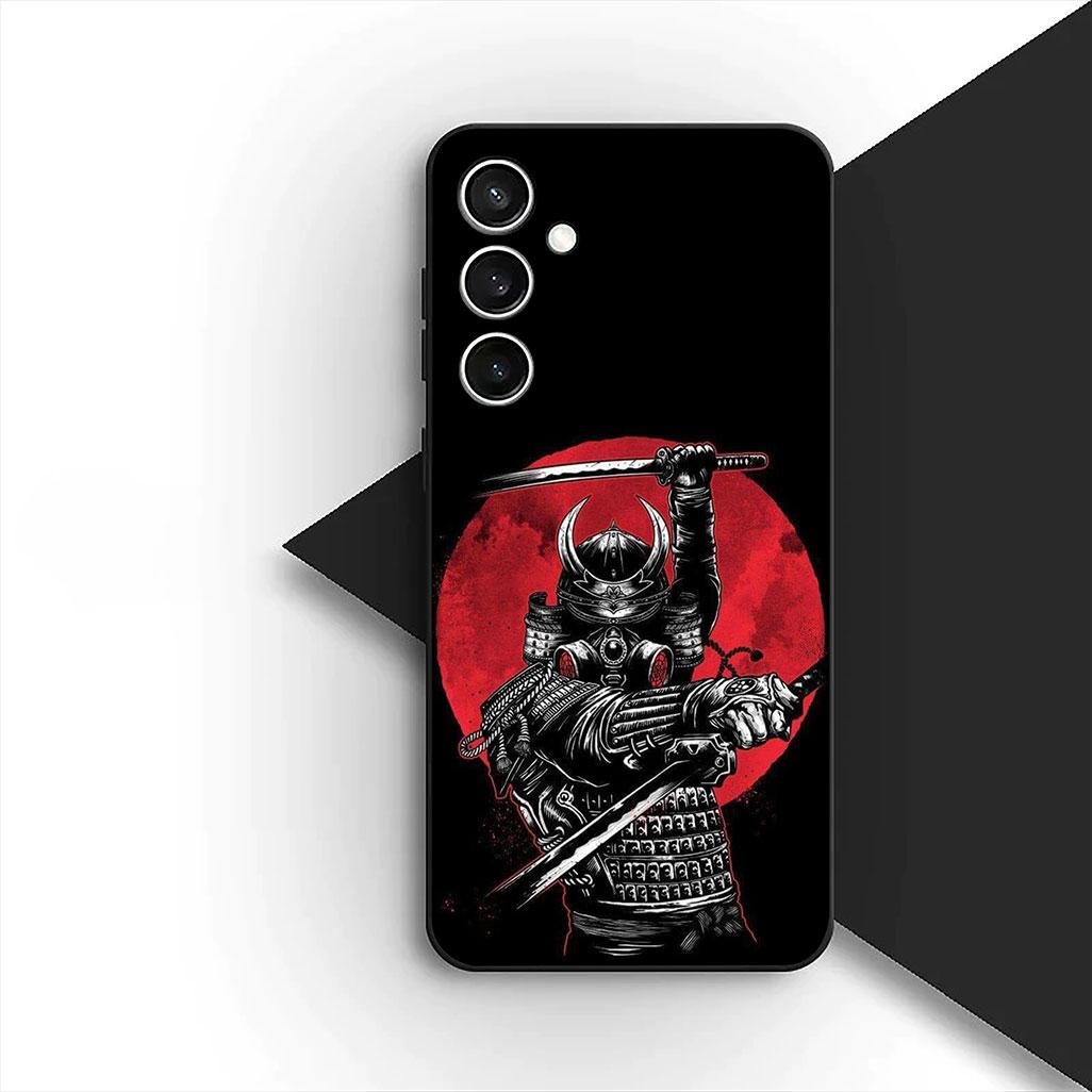 

Cover for Samsung Galaxy S10 S8 S9 Plus A33 A34 A31 70 A71 A72 Note 20 9 8 S10E Casing Phone Case Bushido Japan Samurai Ninja Galaxy S8+
