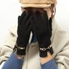 Warm Fleece Lined Womens Winter Gloves with Sensitive Touch Screen Texting Fingers and Windproof