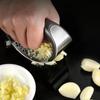 Black Garlic Press Garlic Mashers Manual Ring Garlic Peeler Garlic Beater Stainless Steel Garlic Mashers